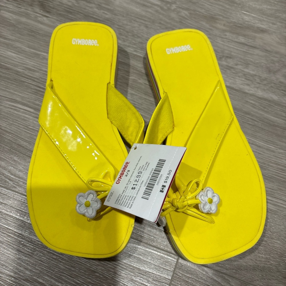 Gymboree Bright Yellow girl  Sandals